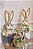Decoração Casal Coelhos Coloridos - 60cm - 1 UN - Tokdacasa - Imagem 5
