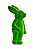 Decoração Coelho Verde Musgo - 45cm - 1 UN - Tokdacasa - Imagem 1