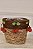 Cachepot Fibra Natural Detalhe Cereja - 15x14cm - Tuut - Imagem 2