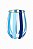 Copo Vidro Milano Azul 600ML - Tuut - Imagem 1