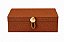 Caixa Retangular MDF Detalhe PU Textura - Tam M - Entrecasa - Imagem 1