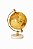 Globo Decorativo Em Metal C/ Base Em Mármore - 24cm - Mart - Imagem 1