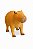 Escultura Capivara Em Poliresina - Em Pé - 17cm - Mart - Imagem 1