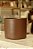 Cachepot Em Metal Marrom - Tam G - Mart - Imagem 2