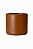 Cachepot Em Metal Marrom - Tam G - Mart - Imagem 1