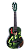 Violão Infantil PHX Marvel Avengers Hulk Nylon - Imagem 1