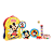 Kit Bandinha PHX KM-06 - Mickey - 6 peças - Imagem 1