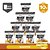 Kit 10X Whey Protein Gourmet 907g Refil - FN Forbis Nutrition - Imagem 1