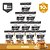 Kit 10X Whey Protein Gourmet 907g Refil - FN Forbis Nutrition - Imagem 10