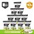 Kit 10X Whey Protein Gourmet 907g Refil - FN Forbis Nutrition - Imagem 11