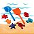 Kit Super Radical Brinquedos Verão Praia Areia Para Crianças - Imagem 1