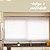 Persiana Horizontal PVC Cinza Quarto Cozinha Sala 120x130cm - Imagem 10