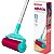Mop Rolo Adesivo Lavável Noviça -Tira Pelos Cabelos Poeiras - Imagem 1
