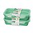 Conjunto Kit 2 Potes Marmita Verde Menta Hermético 730/820ml - Imagem 1