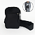 Bolsa Shoulder Bag Preta 2 Bolsos Resistente Impermeável - Imagem 1