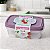 Kit 3 Potes Plásticos 1,8L Sanremo Com Tampa Vedação Segura - Imagem 6