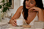 Vela Aromática Perfumada Romã e Peônia 90g - Sweet Aromas - Imagem 2