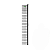 Pente de metal 25 cm - Imagem 2