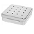 Estojo Perfurado inox 07X06X3cm - Fami - Imagem 1