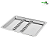 Bandeja em Inox para 12 Instrumentais 22X17X1,5 CM - Fami - Imagem 1