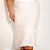 Vestido Enviesado Luana Off White - Imagem 3