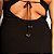 Vestido Enviesado Luana Preto - Imagem 3