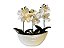 Arranjo de Orquídeas Artificial Baby - 3 Hastes - Imagem 1