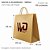 Sacola de papel Kraft Vertical Tam. 25 x 22 x 14 cm - m5 - Imagem 1