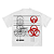 Camiseta Biohazard - Branco - Imagem 2