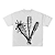 Camiseta Baseball Bat - Branco - Imagem 1
