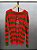 Striped Sweater vermelho e verde - Imagem 1