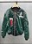 Dark Green Nylon Bomber with Patches - Imagem 1