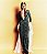 Snakeskin Jacquard Dress - Imagem 1