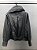 Dystopian Psycho Killer Leather Jacket Preta - Imagem 3
