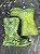 Airbrush Snake print rubber boots - Imagem 1