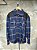 Flannel Shirt with Cross Blue - Imagem 1