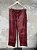Piercing Carpenter Leather Pants Red - Imagem 1