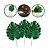 Kit 12 Folhas Costela De Adão Artificial Decoração - Imagem 6