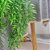 4 Pendentes Planta Artificial Decoração Folha De Bambu - Imagem 6