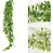 3 Pendente De Eucalipto Verde Toque Real Planta Artificial - Imagem 7