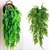 4 Pendente Samambaia Folhagem Planta Artificial Decorativa - Imagem 8