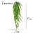 4 Pendente Samambaia Folhagem Planta Artificial Decorativa - Imagem 4
