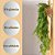 6 Pendente Samambaia Folhagem Planta Artificial Decorativa - Imagem 2