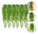 6 Pendente Samambaia Folhagem Planta Artificial Decorativa - Imagem 1