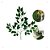 Kit 12 Galhos Folhagem Decorativa Ficus Artificial Premium - Imagem 1