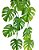 3 Pendente Costela De Adão Planta Artificial Decoração - Imagem 3