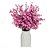 14 Buque Flor Cerejeira 7 Galhos Artificial Decoração Planta - Imagem 8