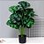 Folha Costela De Adão Artificial Verde Grande Decoração - Imagem 5