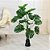 Folha Costela De Adão Artificial Verde Grande Decoração - Imagem 6