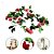 Kit 2 Correntes De Rosas 2,26 Artificial Toque Real 20 Flores - Imagem 6